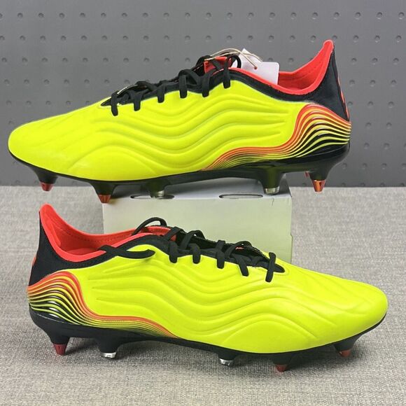 Adidas COPA SENSE.1 SG GY8935 Soccer metal Cleats Solar Yellow Elite Men's  8 - Picture 1 of 9